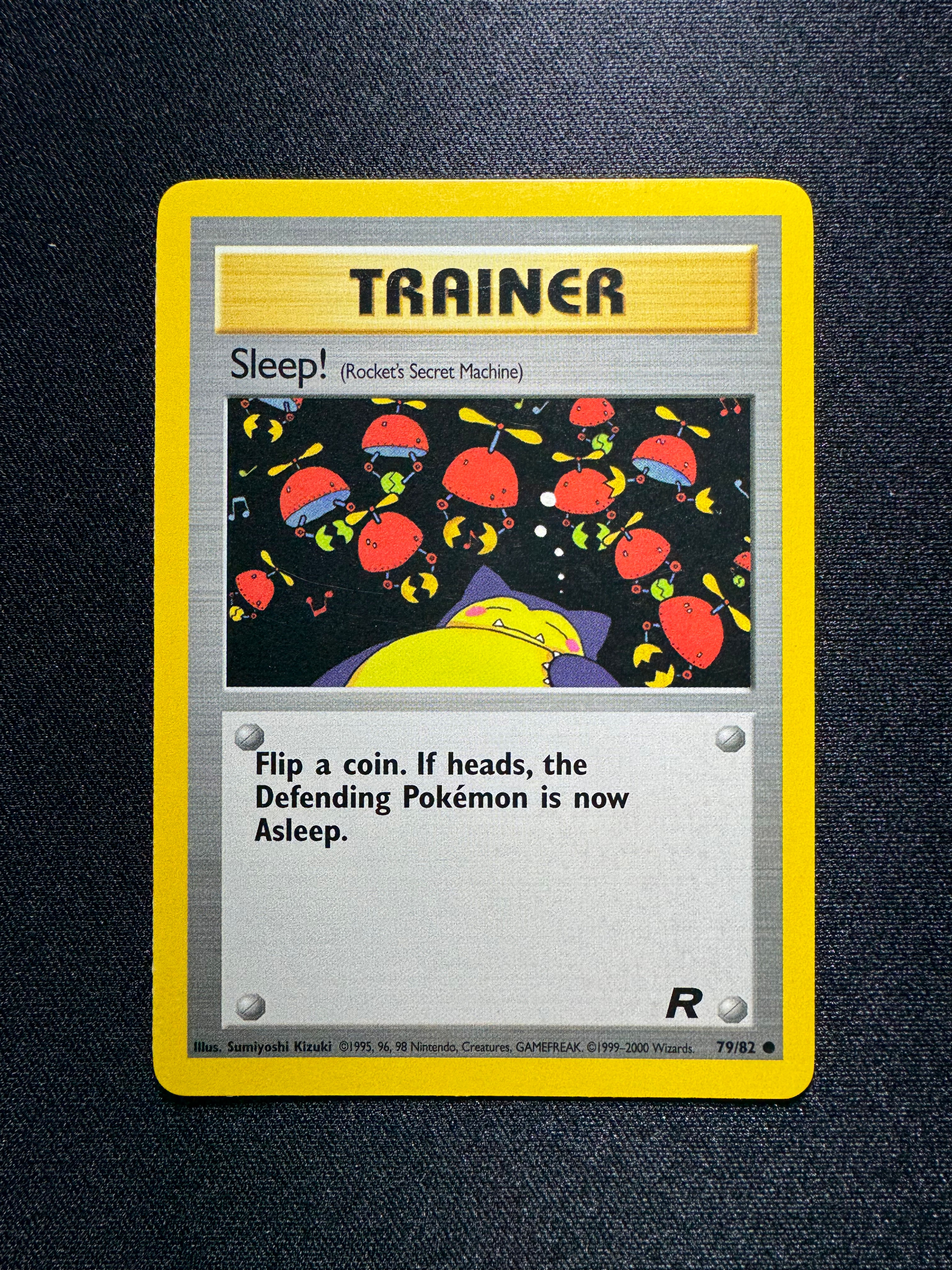 Sleep! (Rocket's Secret Machine) Common Pokémon Team Rocket 79/82
