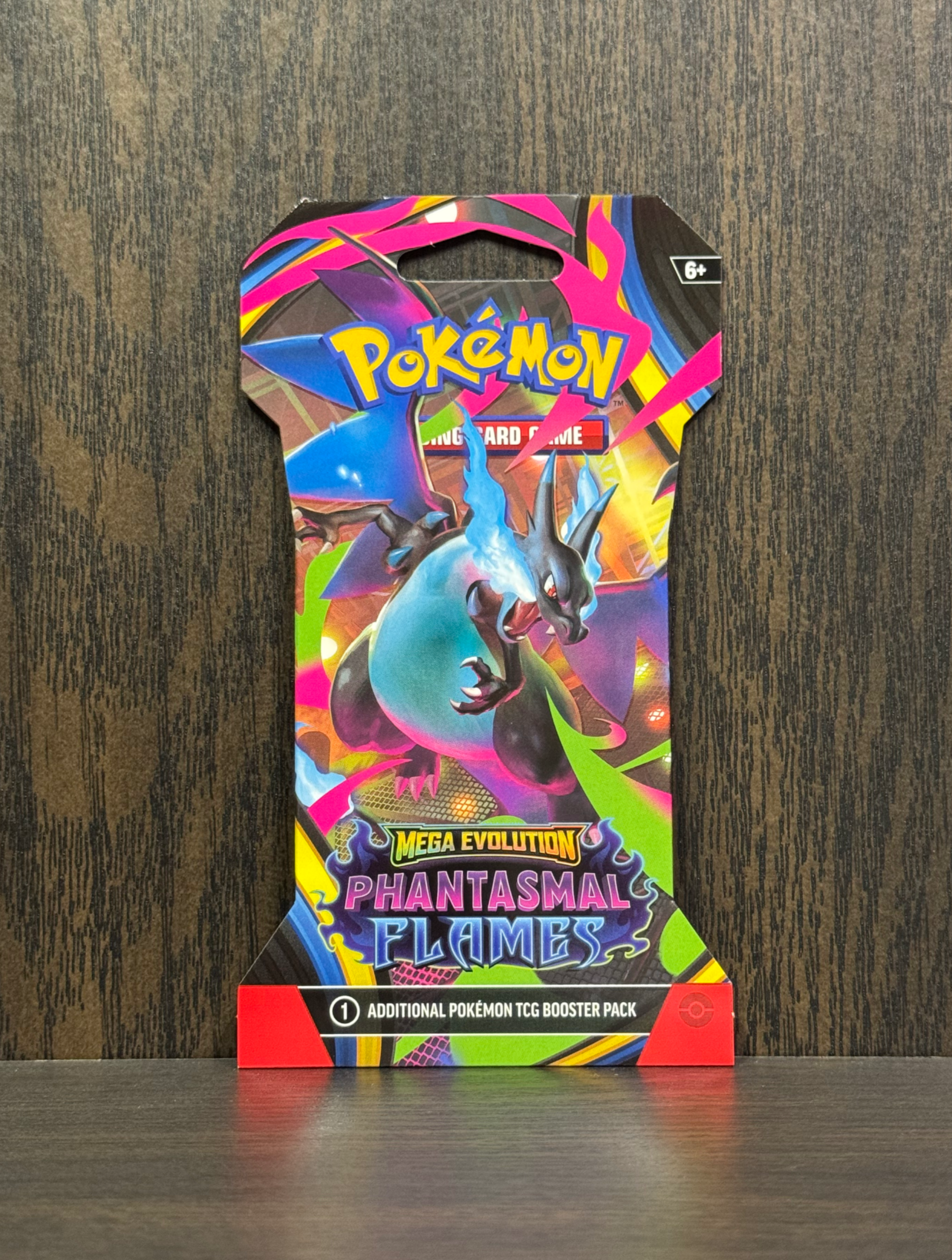Sealed Pokémon Mega Evolution Phantasmal Flames Sleeved Booster Pack