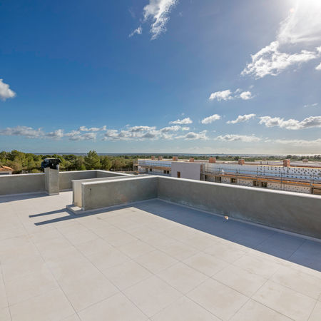 New build flat in Sa Ràpita, penthouse, ground floor, El Paraiso, south