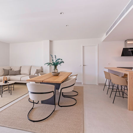 New build flat in Sa Ràpita, penthouse, ground floor, El Paraiso, south