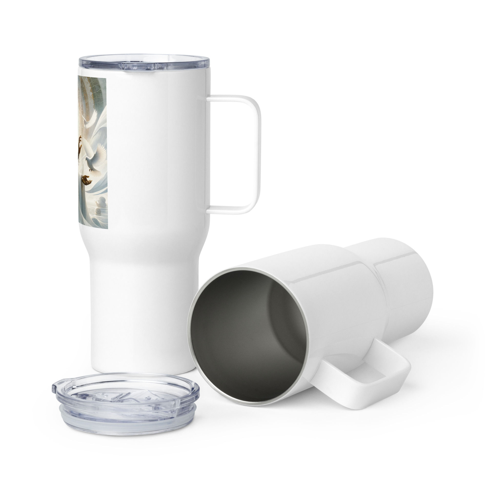 Termo de Obatala o personalizable con asa