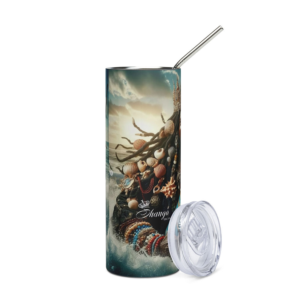 Miniatura: Vaso de Olokun o personalizable de acero inoxidable