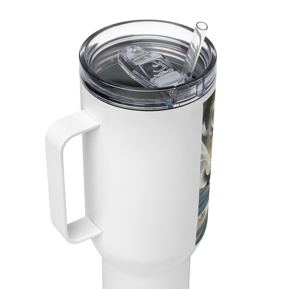 Miniatura: Termo de Obatala o personalizable con asa