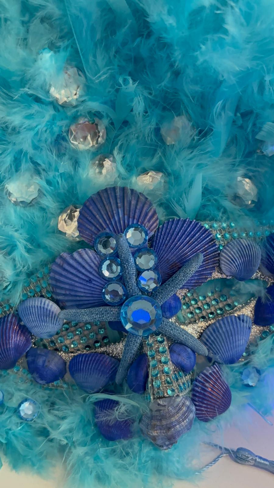 Miniatura: Abanico de Yemayá Decorativo