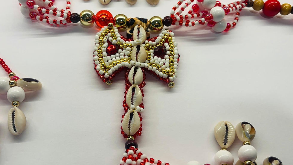 Miniatura: Mazo Grande de Shangó con Hacha