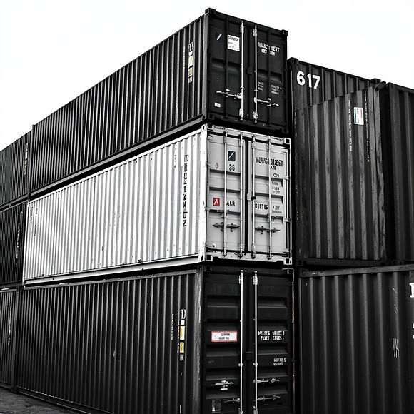 freight shipping containers - image in black and white.jpg