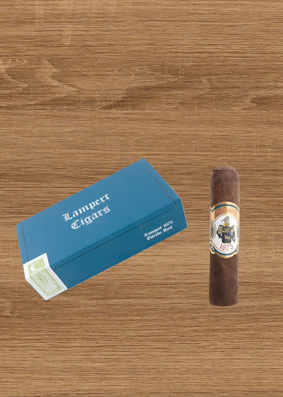 Lampert 1675 Edicion Azul short robusto