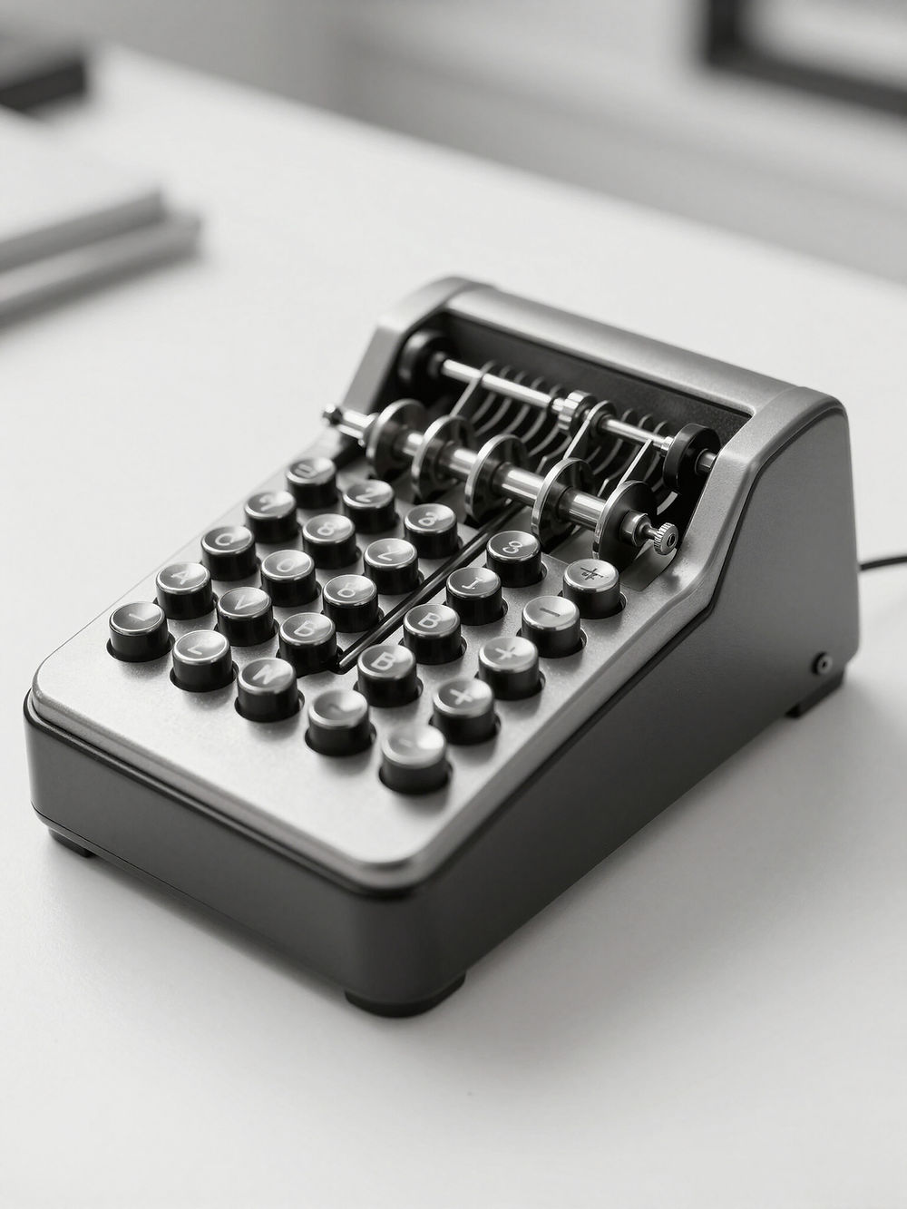 Calculator on a desk