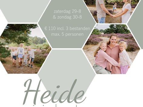 | Heide Mini Shoots 2026 | Reserveer jouw plekje |