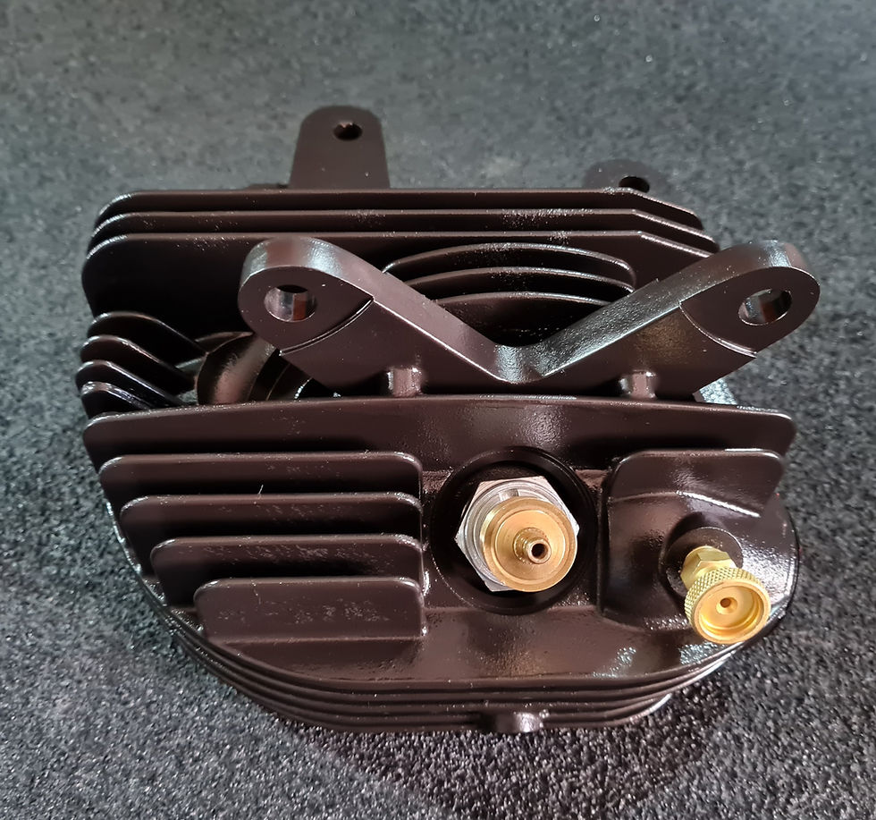 Thumbnail: Replica 1936 Knucklehead head set 61 cu small port