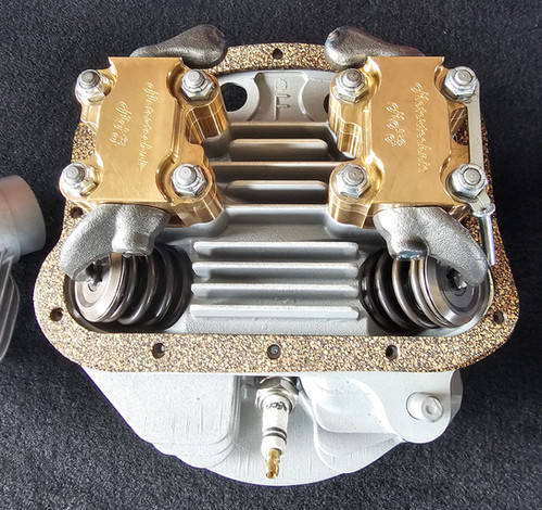 Replica Motortechnic Mfg.Panhead Head Set 1948-1954 with valves