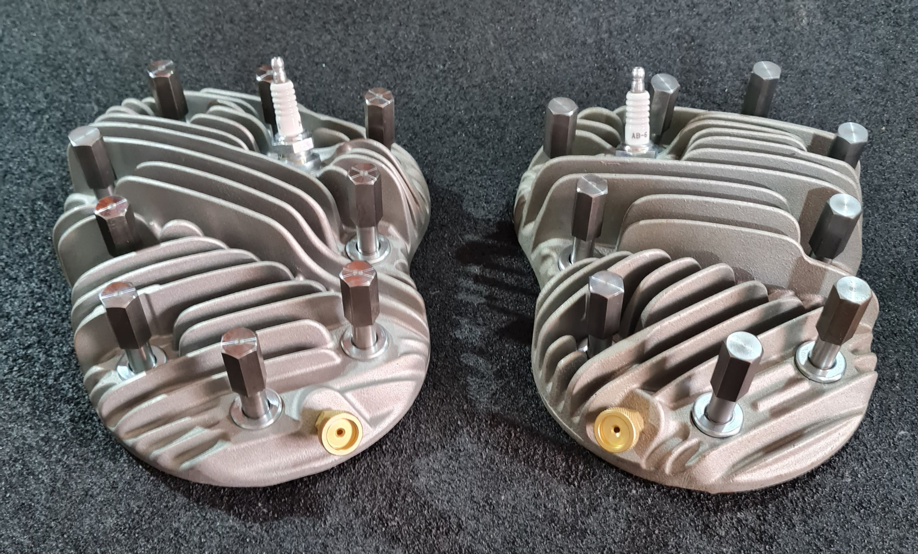 Motortechnic Mfg. Flathead UL/ULH Aluminum Head Set