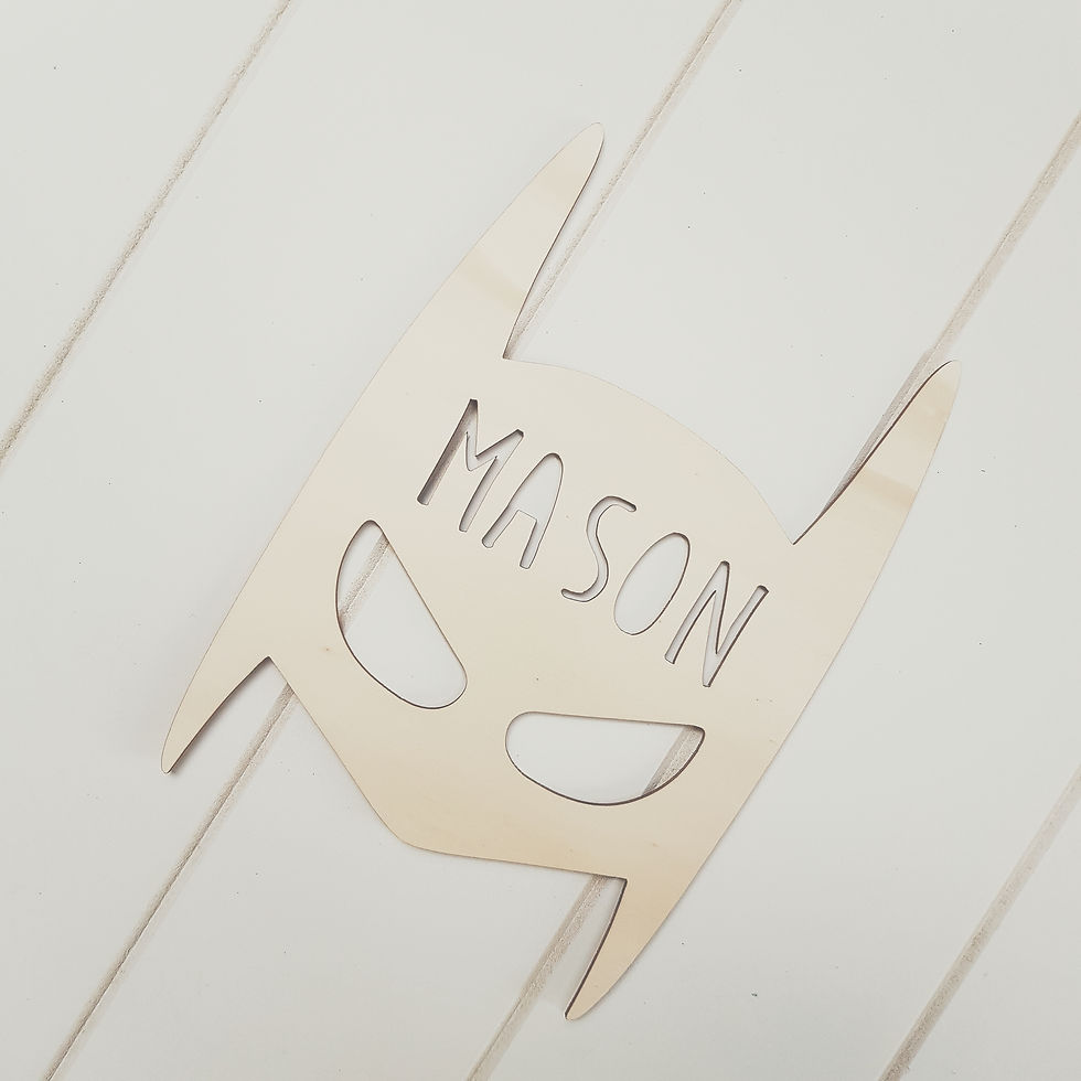 Thumbnail: Bat Kid Door Sign