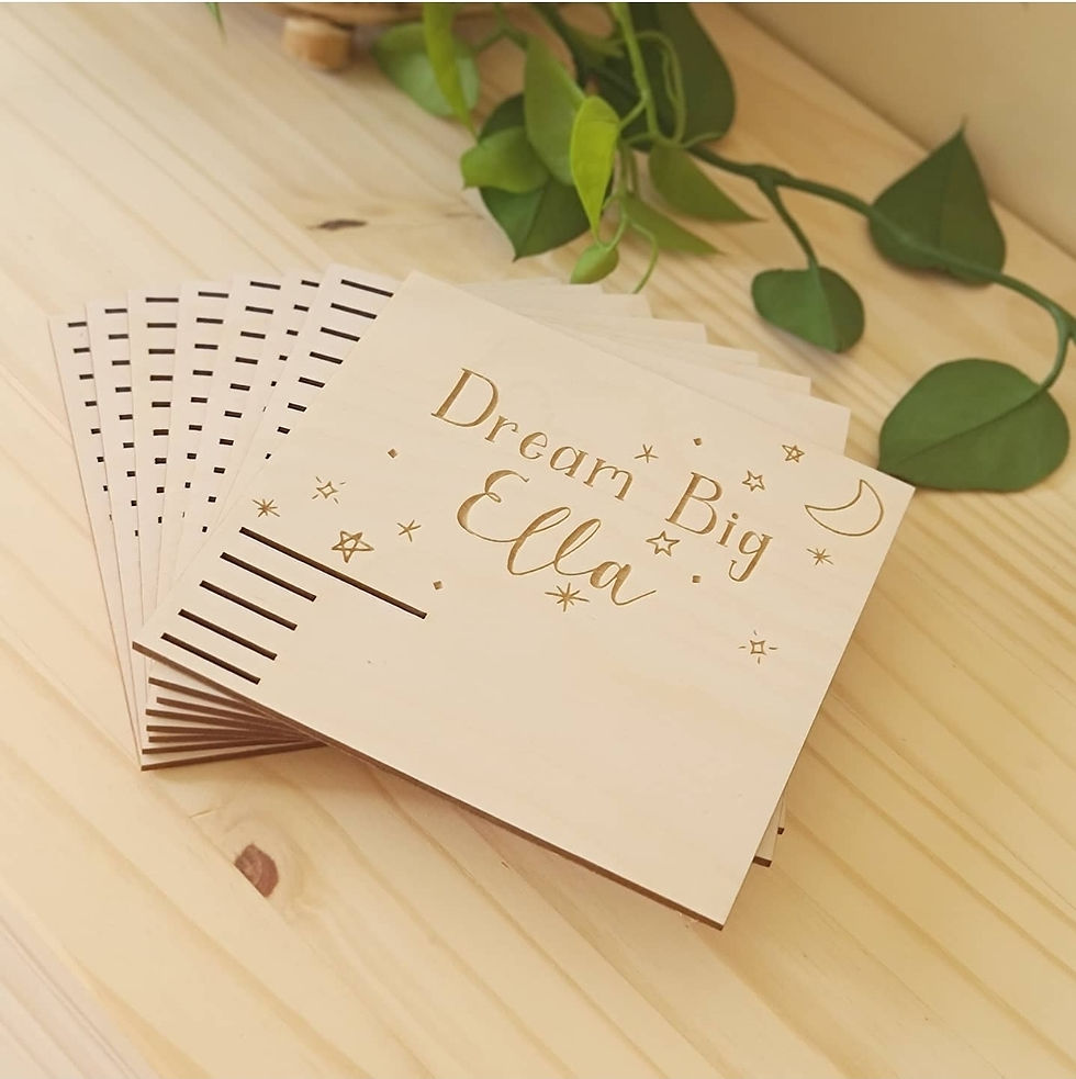 Thumbnail: Personalised Growth Chart - Dream Big