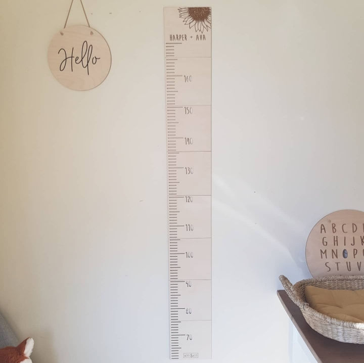 Thumbnail: Personalised Growth Chart - Palm Tree