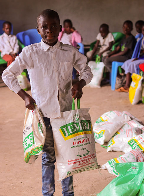 Sacks of food
