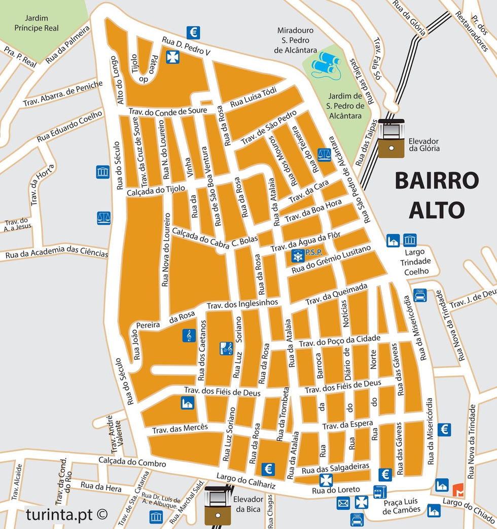 Bairro Alto
+ Bica & Santa Catarina