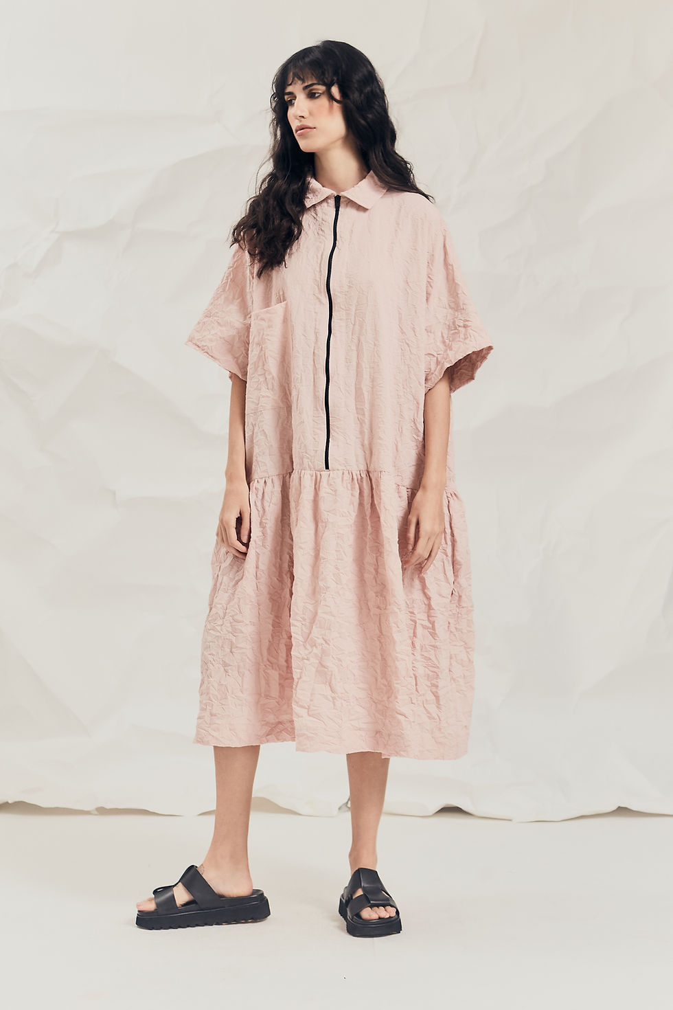 Miniatura: Vestido Quadrado Vislon Dobra