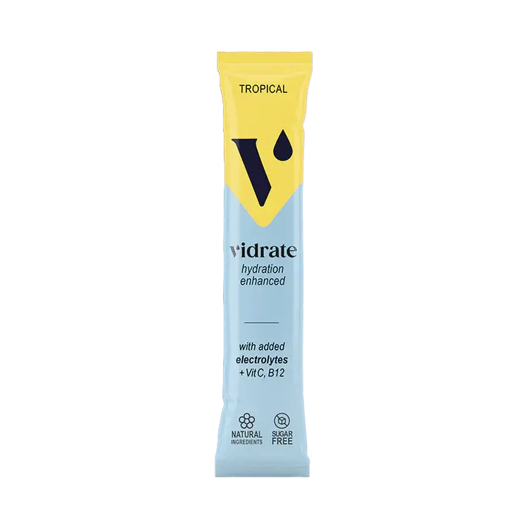 Vidrate Tropical Electrolyte Sachets for Daily Hydration