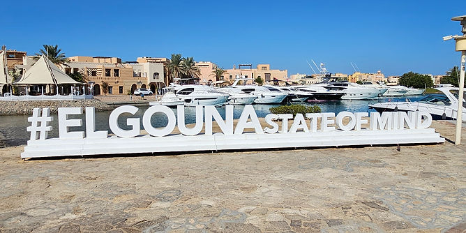 Die Abu Tig Marina in El Gouna.