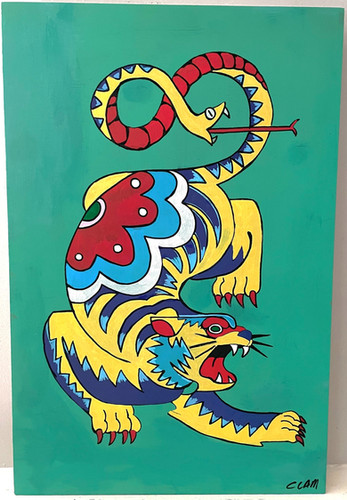 □【1円スタート/ジャンク】LINE TIGERSNAKE 164cm 113/88/109