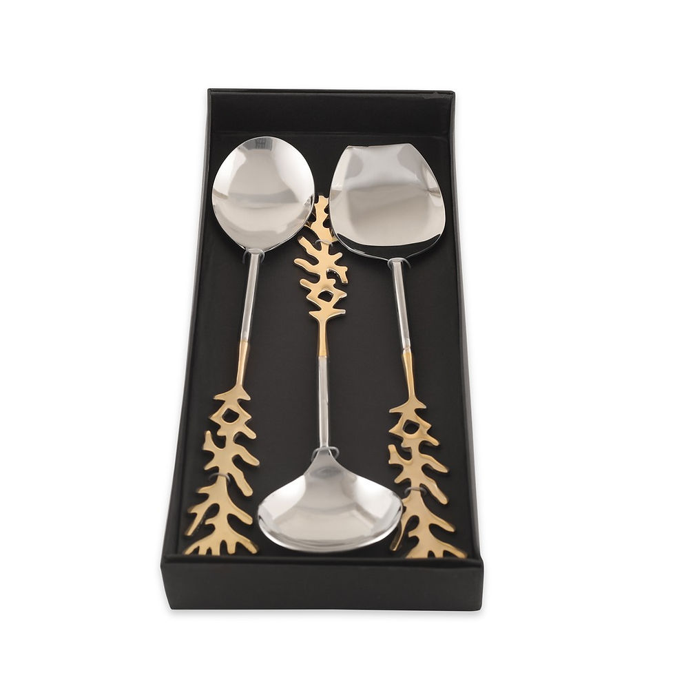 Thumbnail: KANAK SERVING SPOON SET OF 3