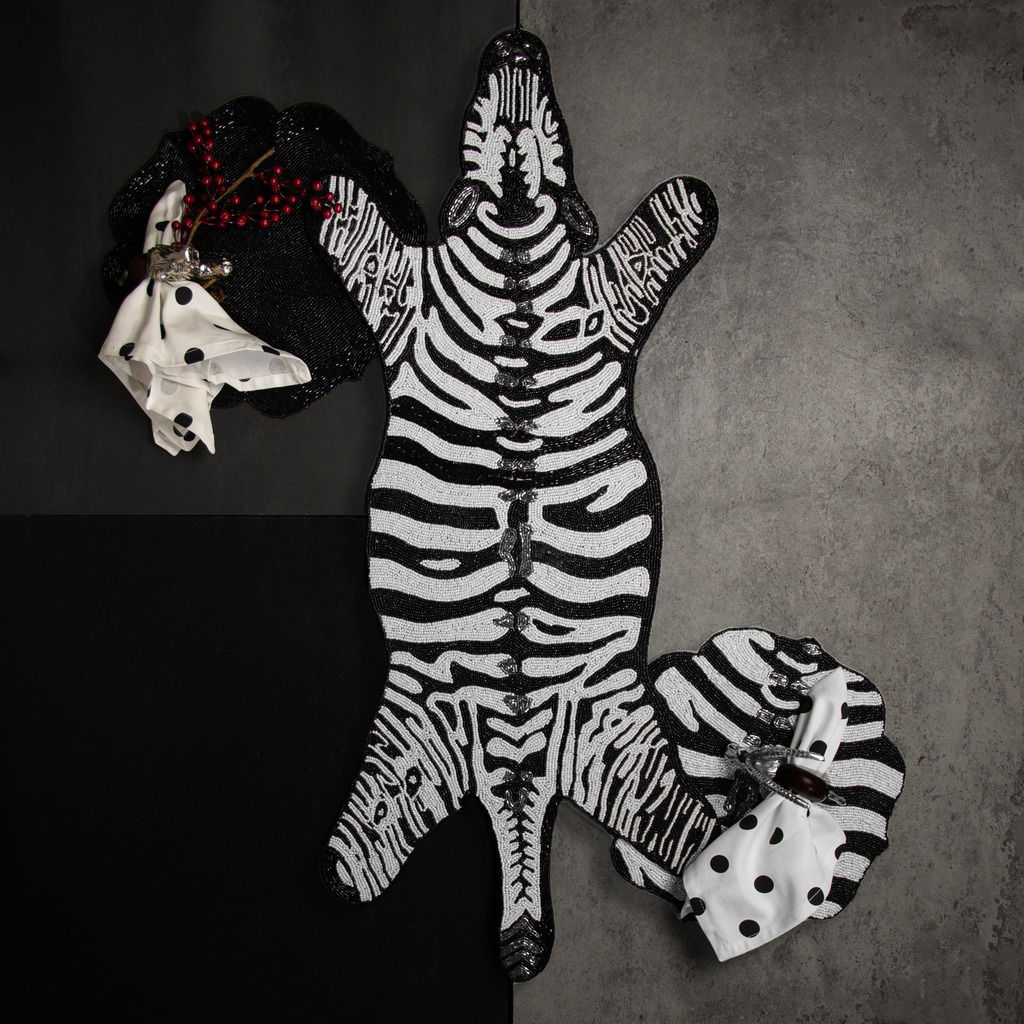 ZEBRA TABLE RUNNER
