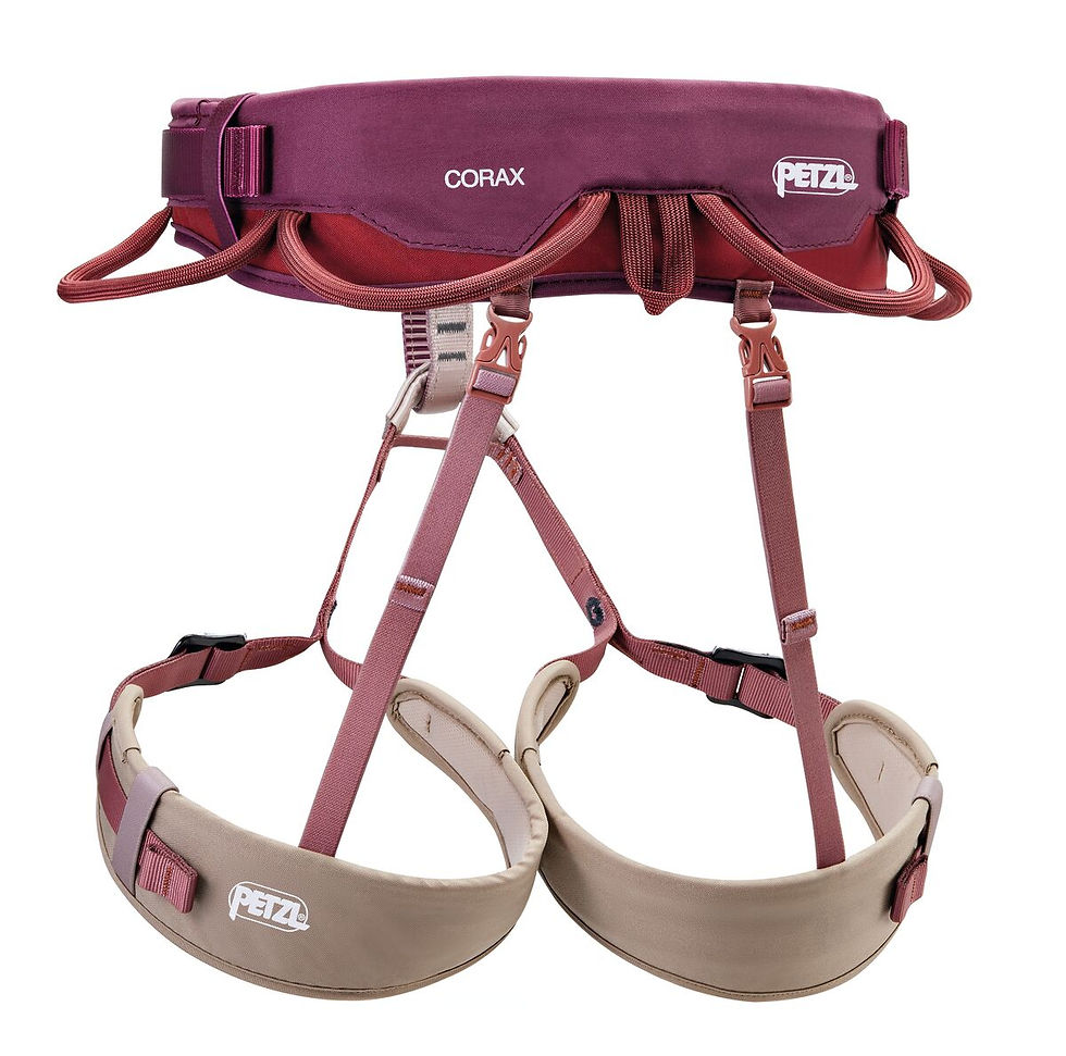 Thumbnail: CORAX - Comfortable and fully adjustable harness for gym and outdoor climbing