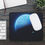 Thumbnail: Blue Planet Galaxy Mousepad – Cosmic Space Desk Mat with Celestial Design
