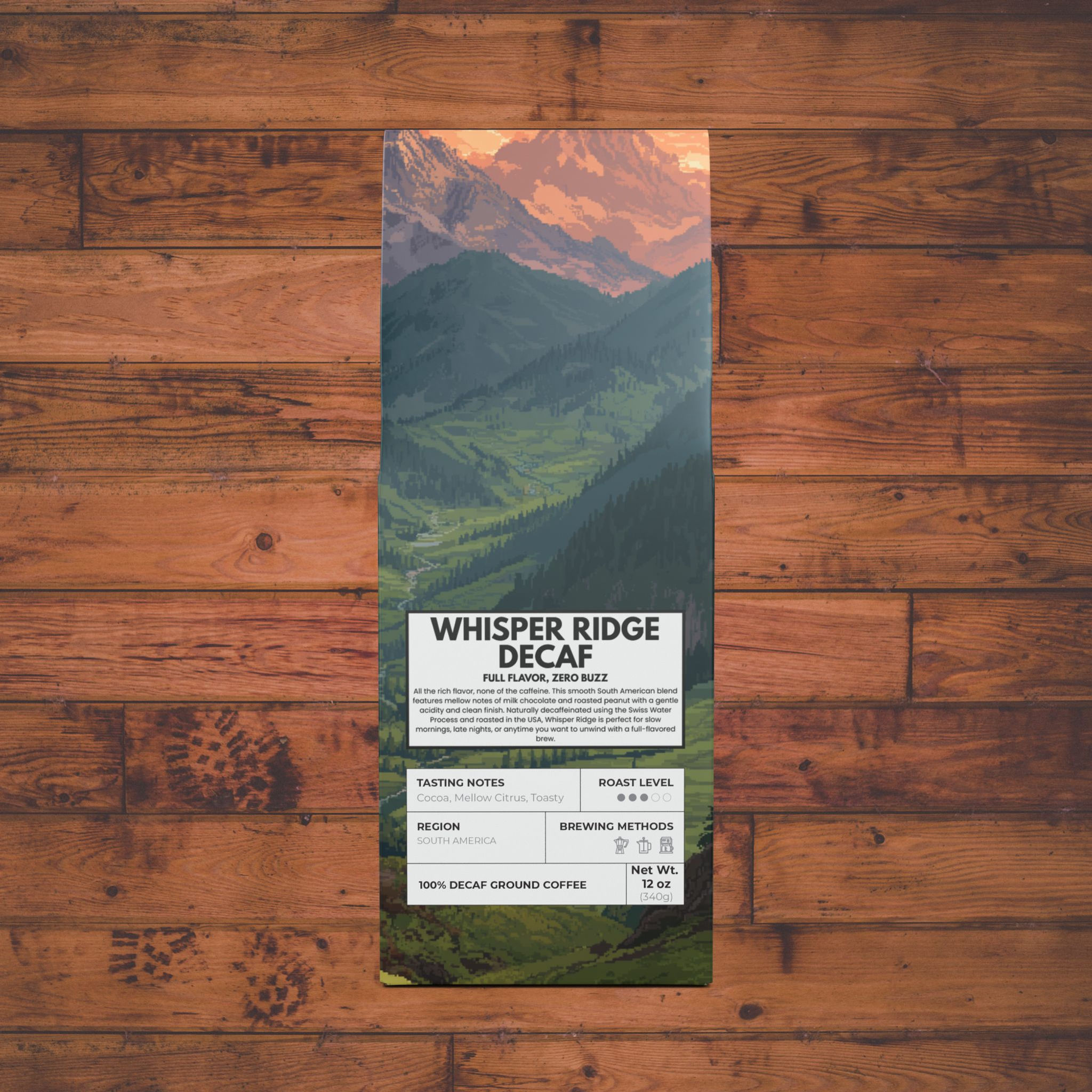 Whisper Ridge Decaf – Full Flavor, Zero Buzz