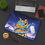 Thumbnail: Cyber Space Cat Mousepad – Futuristic Astronaut Kitty Desk Mat with Galaxy Sky