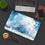 Thumbnail: Pixel Dreamscape Mousepad – Blue Sky Cloud Desk Mat with Glitch Art Style