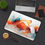 Thumbnail: Energized Flame Flow Desk Mat – Bold Abstract Gaming & Office Mousepad