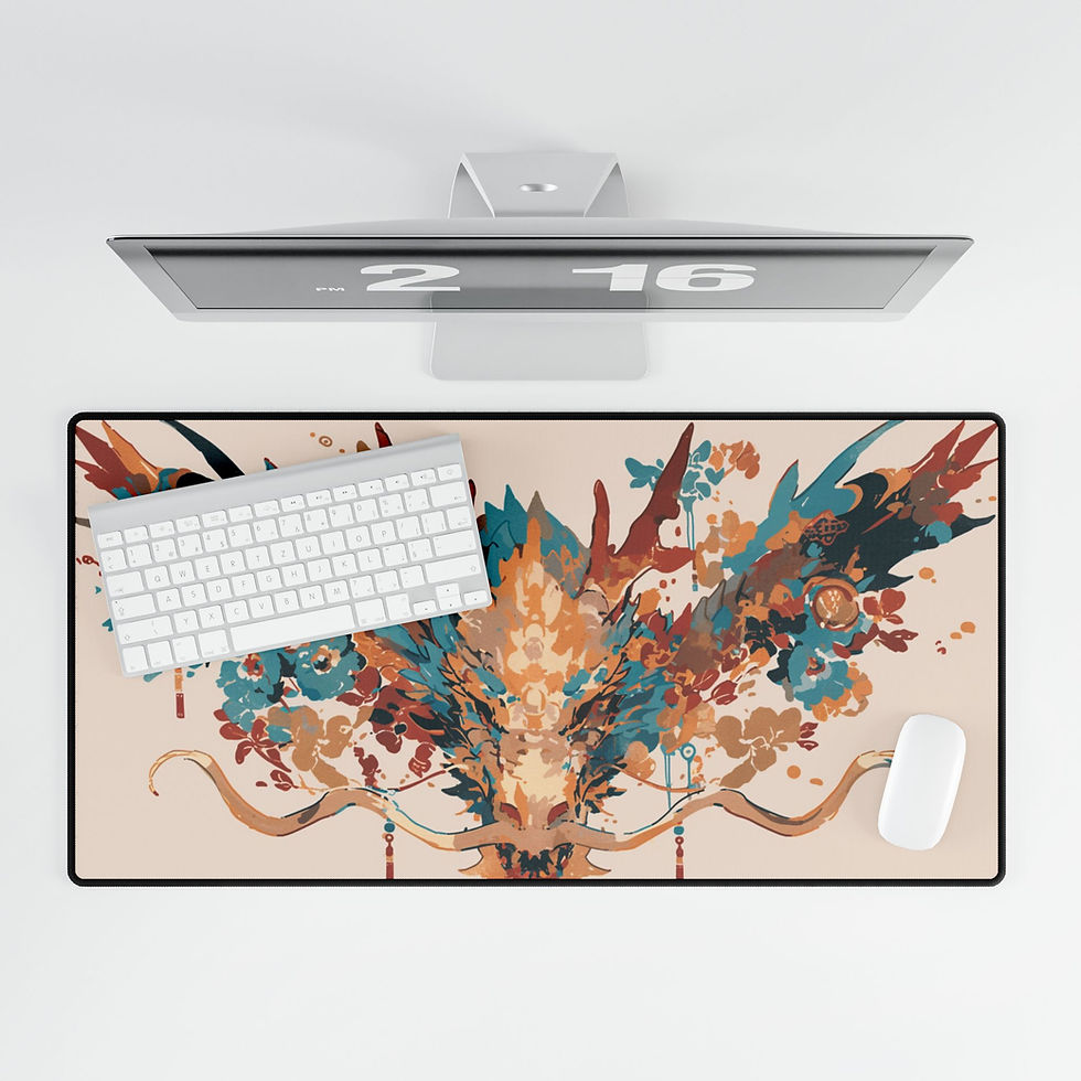 Thumbnail: Abstract Dragon MTG Playmat