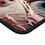 Thumbnail: Surreal Alien Face Mousepad with Pink Mesh Tentacle Design