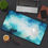 Thumbnail: Cool Blue Watercolor Abstract Mousepad for Creative Desk Setups