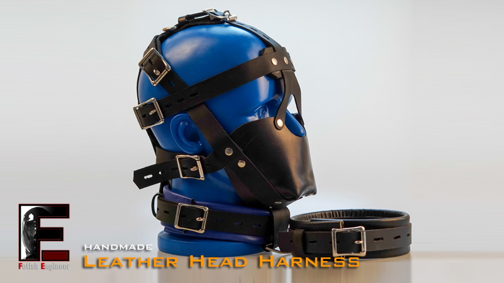 Head Harness-Leather | Latex artisan