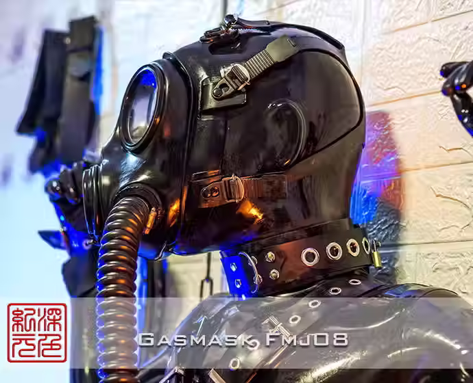 Thumbnail: Gas mask FMJ08-Double mouth breathing