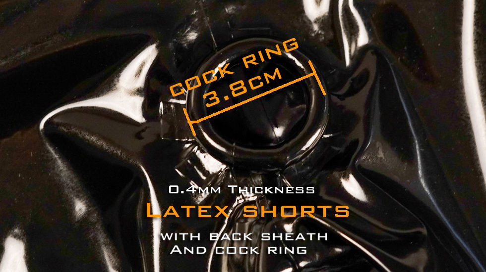 Thumbnail: Latex Shorts with Penis ring and sheath