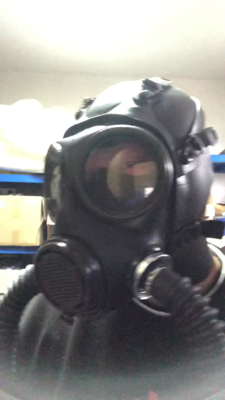 Thumbnail: Gas mask FMJ08-Double mouth breathing