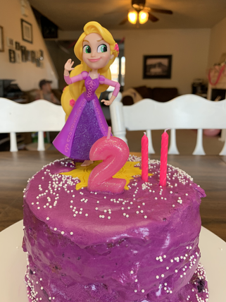 Tangled Cake