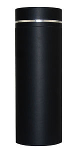 photograph of funeral cremation ashes scatter tube plain charcoal colour design in lincolnshire