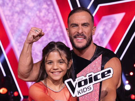 A grande vencedora "The Voice Kids Portugal"