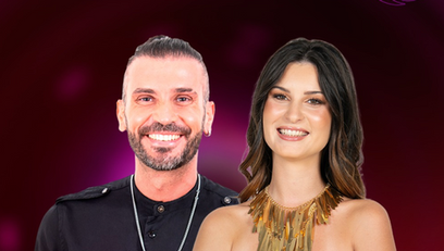 Bruno Savate e Renata Reis agitam a casa do Big Brother 2025