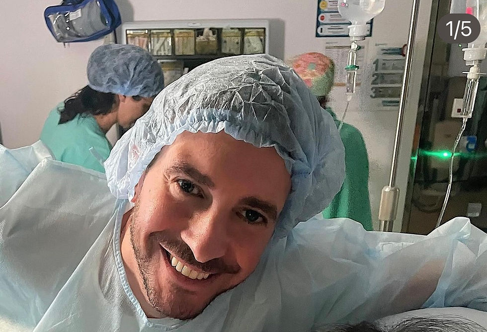 O apresentador Idevor Mendonça já é pai