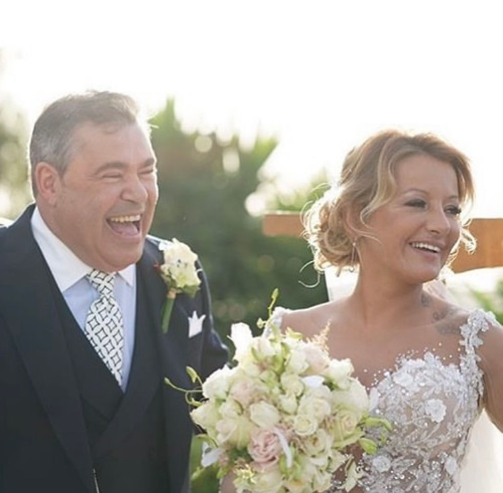 Toy e Daniela Correia celebram 15 anos de casamento