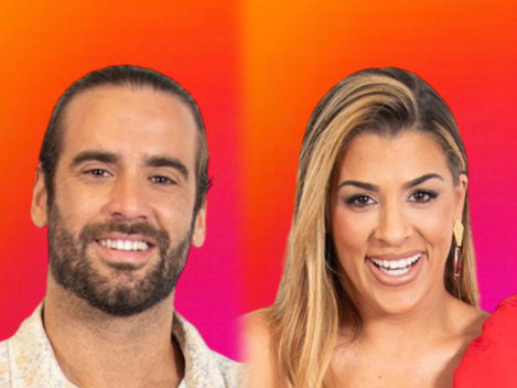 Diogo Marcelino em picardia com Daniela Santos