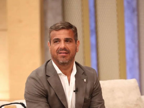 Luís Fonseca posa com Francisco Monteiro