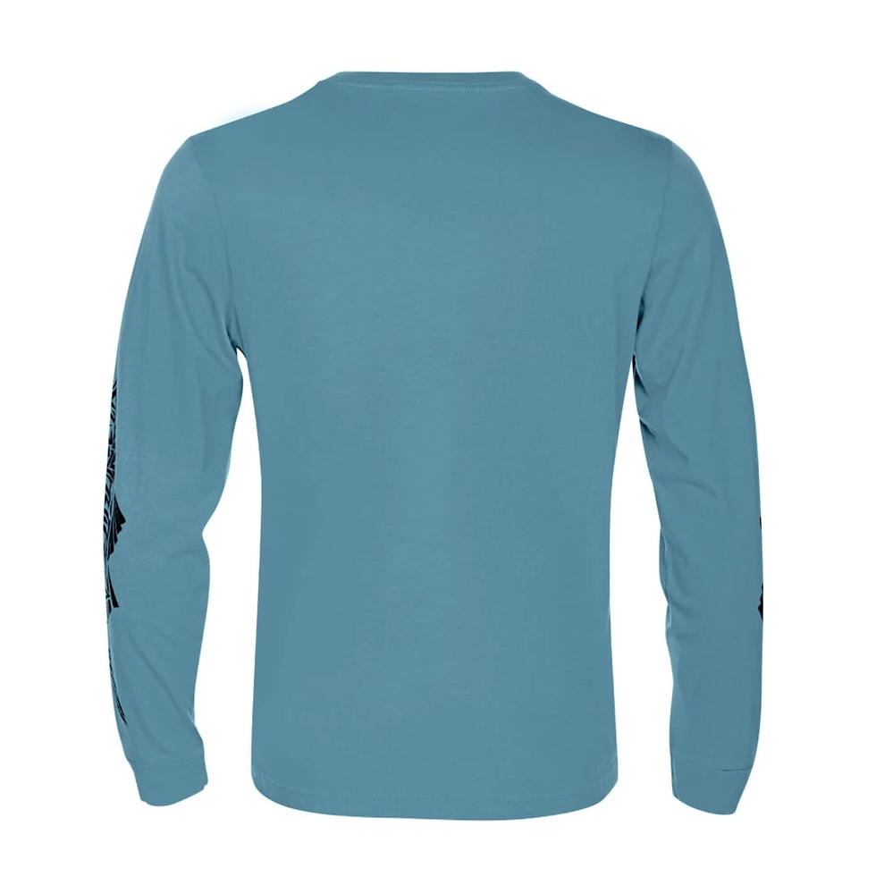 Thumbnail: Men's LS Ocean Washed "Tribal Fish"