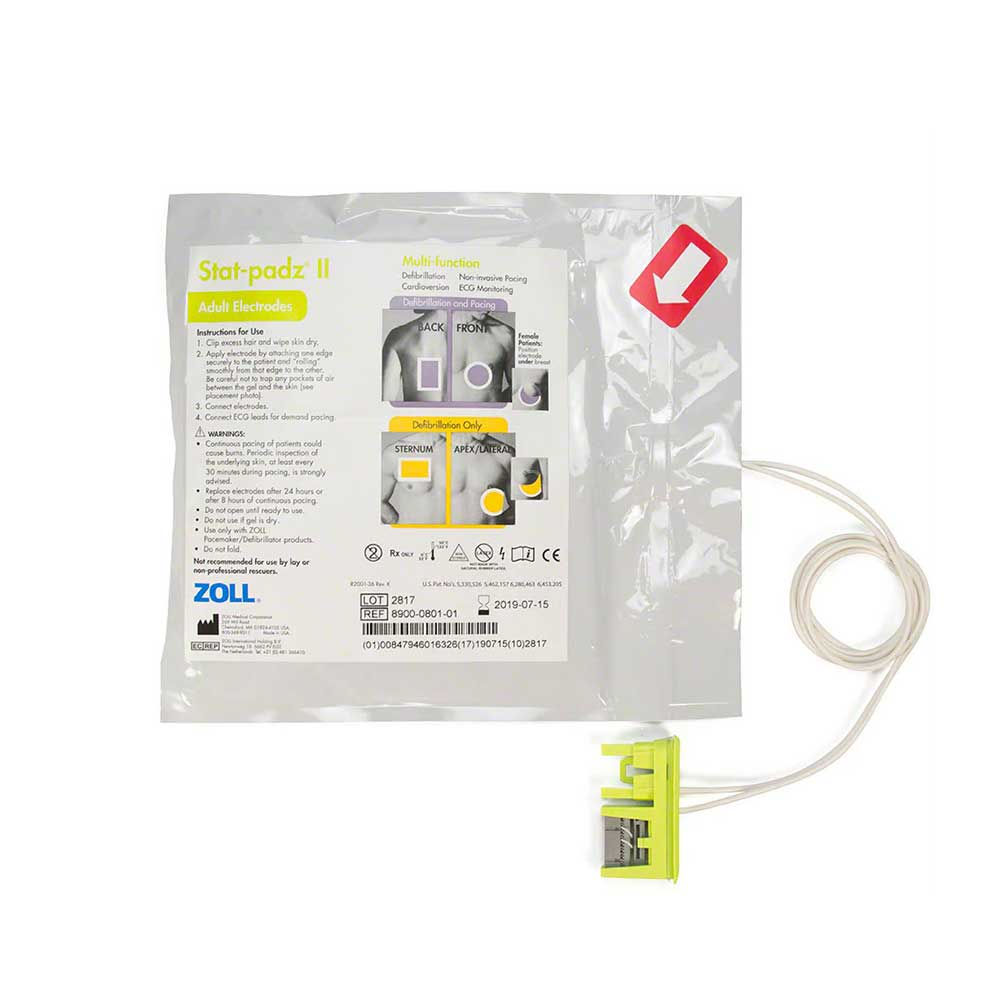 Product: ZOLL Adult Stat•Padz II HVP Multi-Function Adult...